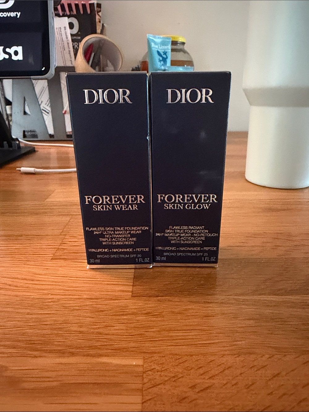 Dior Forever Skin Wear & Skin Glow Duo - Navy and Gold Accents